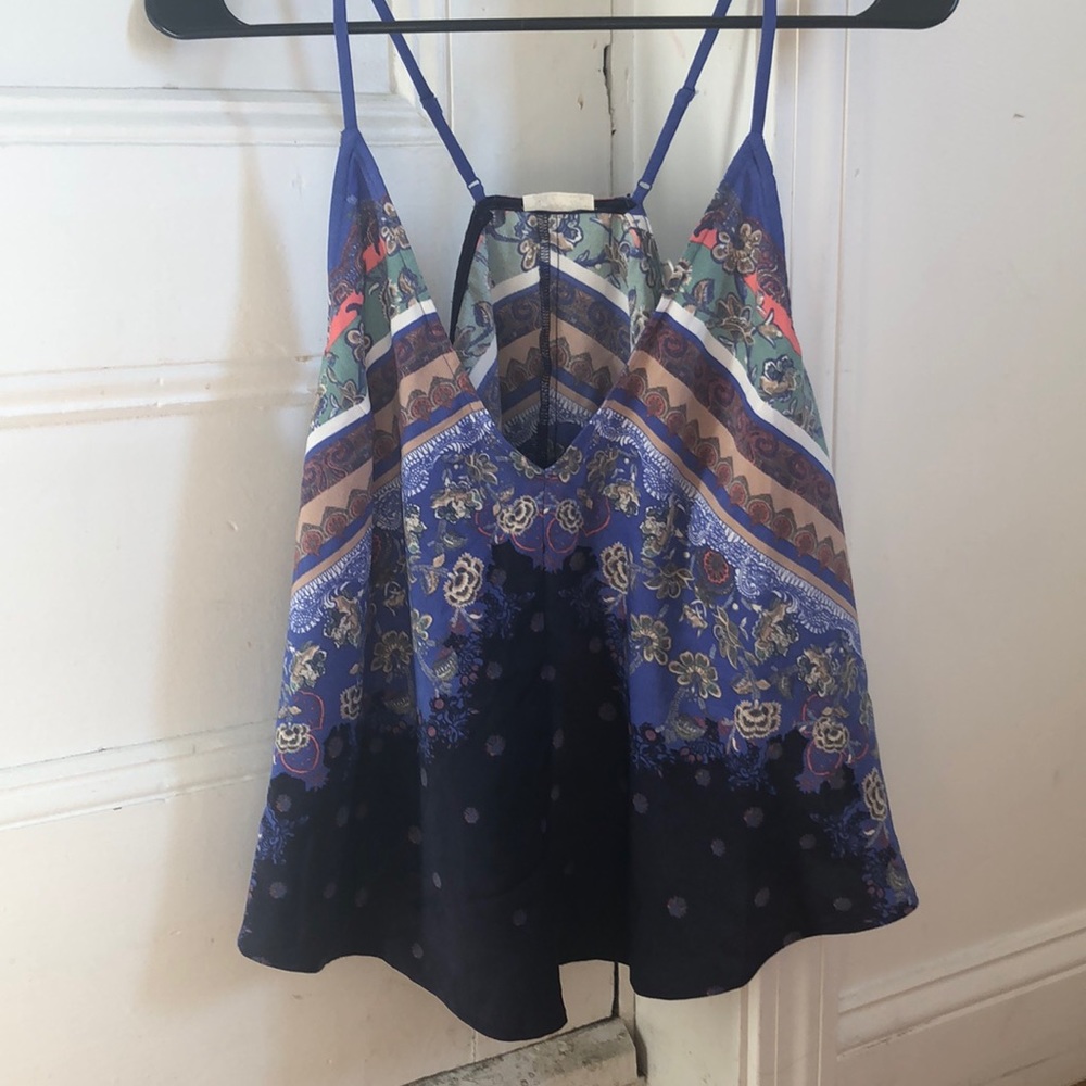 Free people patterned blouse